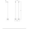 Комплект колонн LEMARK LM8565С для установки смесителя на пол ванны LM8565C